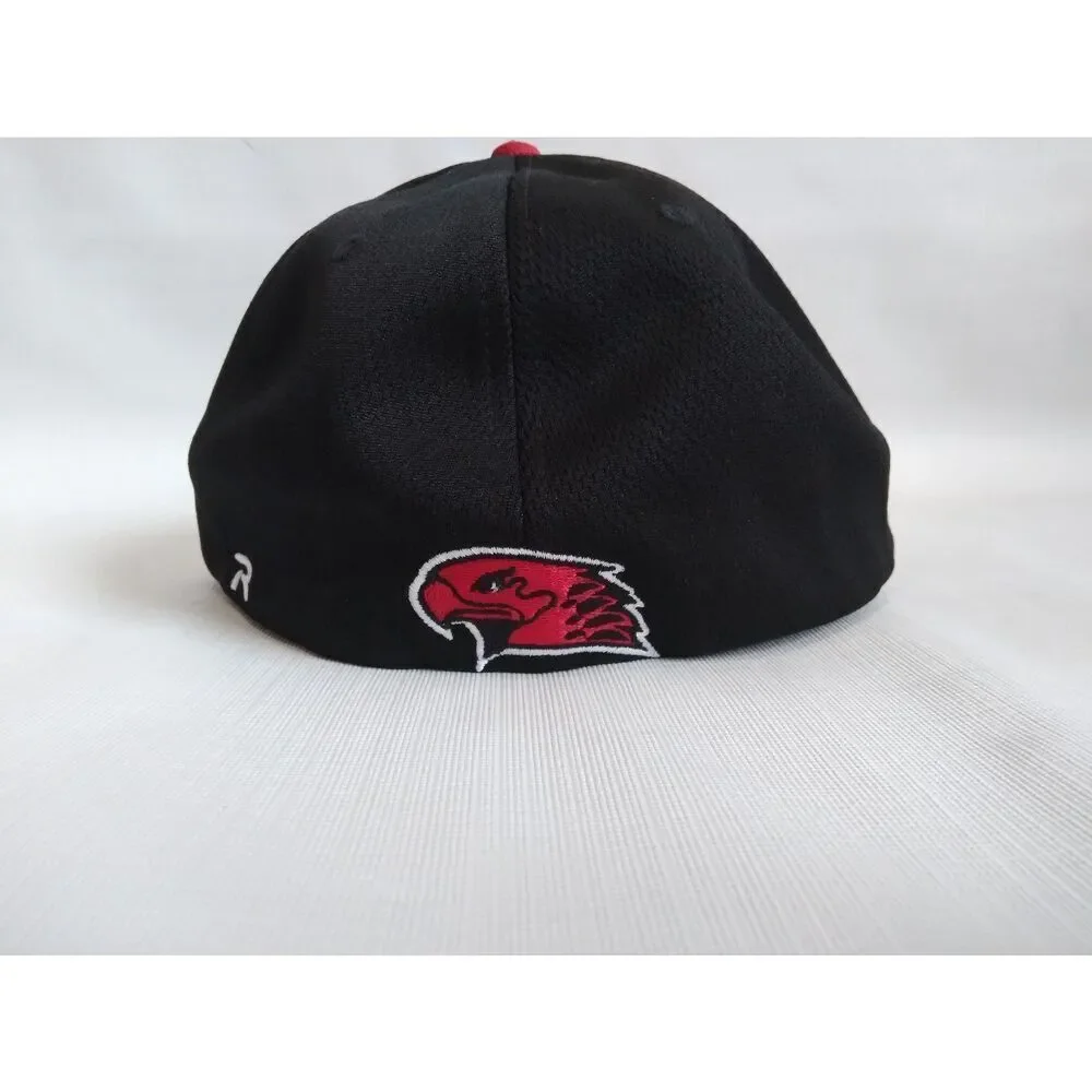 Richardson Red Black Dryve PTS 40 Marist Redhawk Embroidered Flex Fit Hat L XL